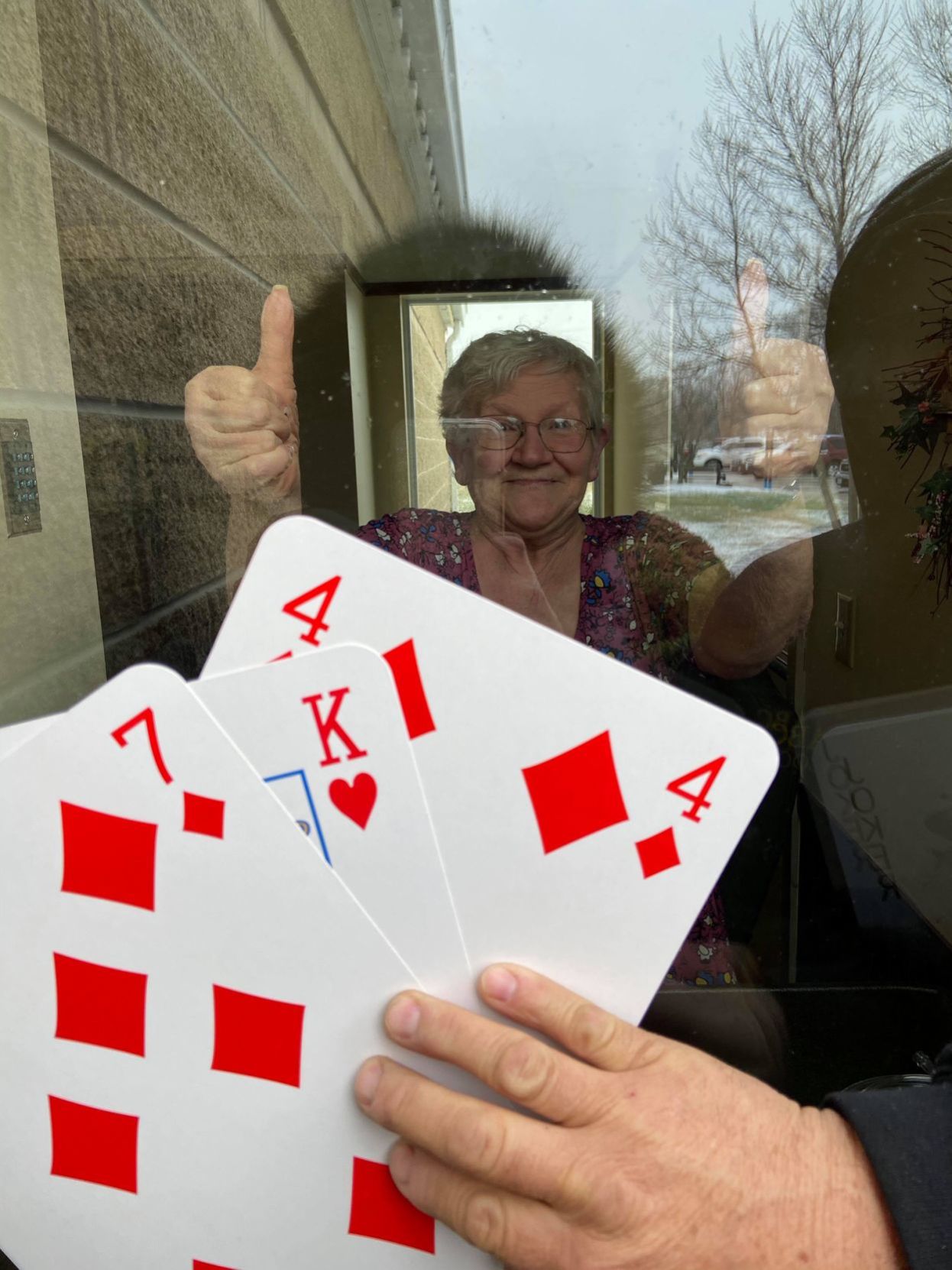 Oversized cards